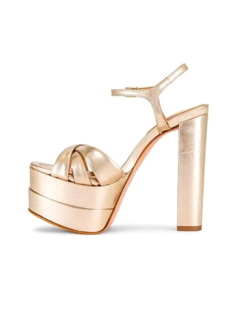 SHUTZ - Keefa High Platform in Gold - Picture 4 of 5